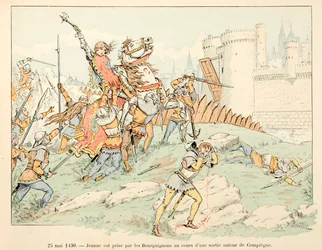 Illusztráció Theodore Cahu „” Jeanne d