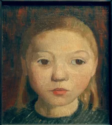 P.Modersohn-Becker, Lányok feje
