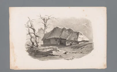 Kilátás egy istállóra A táj alapelvei (sorozat címe) Principles de paysages (sorozat címe)