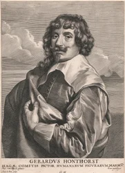 Gerardus Honthorst gróf, az emberi alakok fő festője