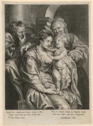 Szent család Annával