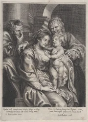 Szent Család Szent Annával, kb. 1620-70., kb. 1620-70.