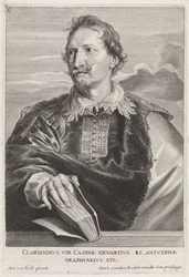 Jan-Gaspar Gevartius jogász portréja