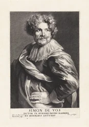 Simon de Vos festő portréja
