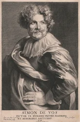 Simon de Vos, nagy és kis emberi alakok festője, Antwerpen