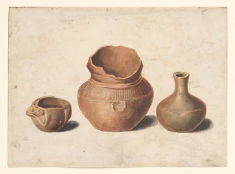 Indiai régiségek (Másolat az American Medical and Philosophical Register metszete után)