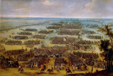 Az orániai herceg csatája, Pieter Snayers (1592-1666) festménye.