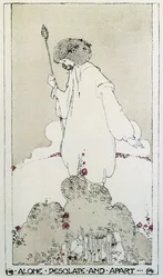 Illusztráció az Adonais, Elégia John Keats haláláról című verséhez