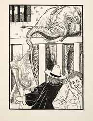 A nevetségessé válás érzése, az Állatok száz anekdotájából, pub. 1924
