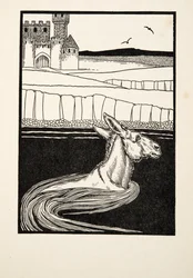 Eldobott szamár, Állatok száz anekdotájából, pub. 1924