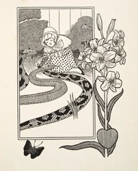 Gyermeki elragadtatás, az A Hundred Anecdotes of Animals című könyvből, megjelent 1924-ben