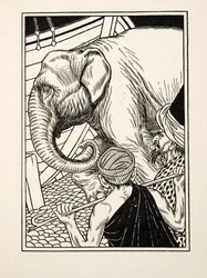 Nemes kitartás, az Állatok száz anekdotájából, kocsma. 1924