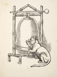 A vacsoraharang, az Állatok száz anekdotájából, kocsma. 1924