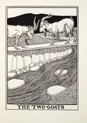 The Two Goats, a Fontaine Fables, kocsma. 1905
