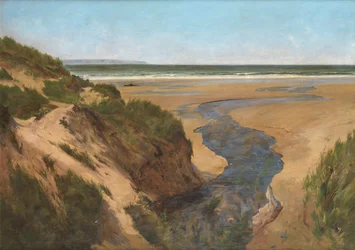 Croyde Sands, Summertime (olaj, vászon)