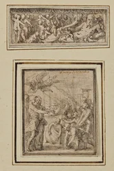 Puttival körülvett folyóisten; és Marcus Furius Camillus diadala