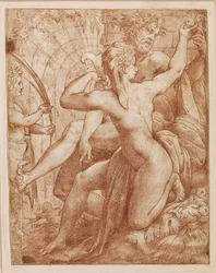 Vertumnus és Pomona, c. 1527.