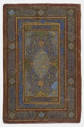 Könyvborító belsejében, 1500-30
