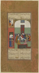 Mihr és Mushtari karjából vért vettek, 1560-70 körül