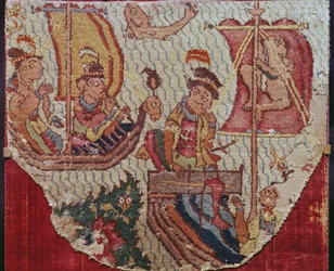 Szőnyeg indo-portugál motívumokkal, Safavid-dinasztia