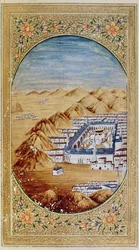 Kiegészítés Persan 1389 fol.39 A próféta sírja Medinában