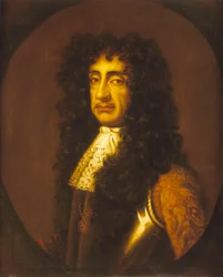 II. Károly (1630-1685), 1675 körül (olajfestmény)