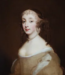 Henrietta hercegnő, Orleans-i Anna hercegnő portréja (olaj, vászon)