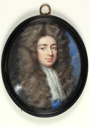 John Holles, Newcastle hercege (akvarell pergamen)