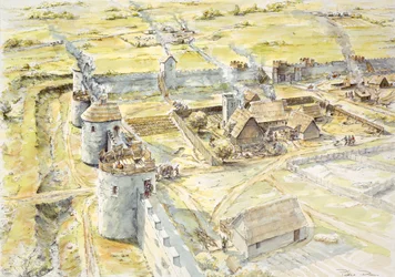 Portchester kastély, 10. század vége, 1990-2010