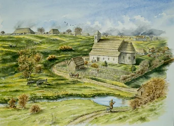 Wharram Percy középkori falu, 12. század vége, 1990-2010
