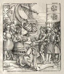 Maximilian békét köt VII. Henrikkel.