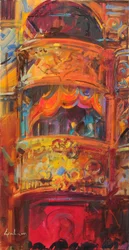 Theatre Delights London, 2021 (olaj, vászon)