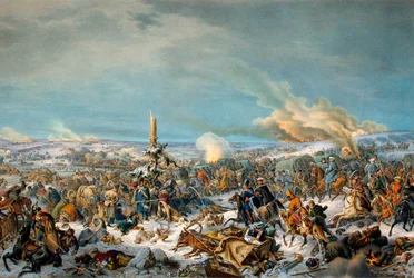 Átkelés a Berezina folyón, Oroszország, 1812. november 27. 1844.