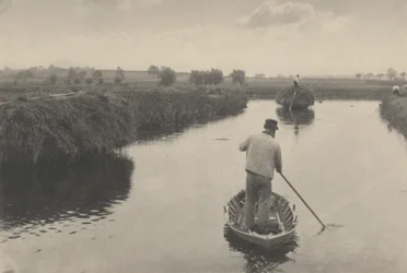 A mocsári széna mennyiségének meghatározása,1886 (fénykép)