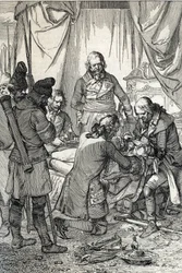 Kosciuszko felkelés: Lengyel szívek Tadeusz Kosciuszko (1746-1817) megsebesült az oroszok elleni maciejowicei csatában