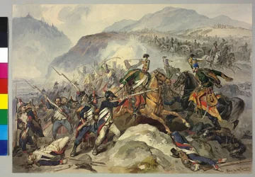 Tarvisi csata 1797 (akvarell)