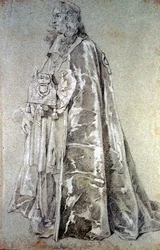 Sir Henry de Vic, a Harisnyakötő Rend kancellárja