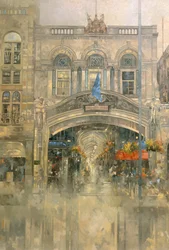 Burlington Arcade (olaj, vászon)
