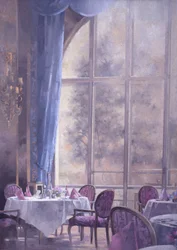 Corner of the Ritz (olaj, vászon)