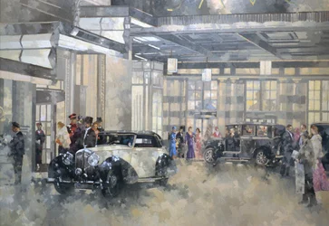 The Savoy (olaj, vászon)
