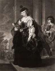 Helena Fourment vagy Helene Fourment. Portré.