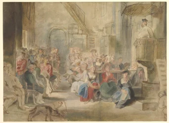 Beszéd egy falusi templomban, 1630 körül