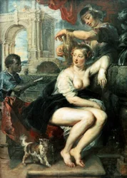 Bathsheba a szökőkútnál, 1635 körül (olaj, vászon)