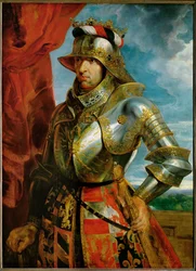 I. Maximilián császár, 1618 körül (festmény tölgyfára)