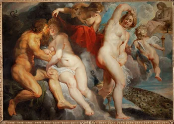 Ixion, a lapithok királya, akit Juno becsapott (festmény vászonra)