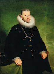 Albert osztrák főherceg arcképe 1559-1621.