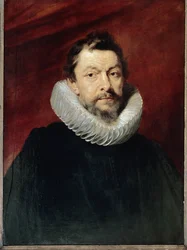 Henri de Vicq báró, Hollandia francia udvari nagykövetének portréja (olaj, fa, 1625 körül)