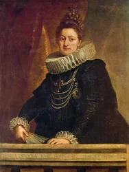 Habsburg Izabella Klára Eugénia (1566 - 1636), spanyol infánsnő portréja