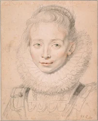 Rubenss lánya, Clara Serena így nevezték Izabella csecsemő díszleányának, 1623 körül