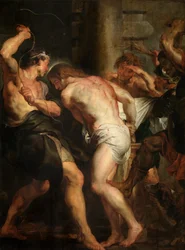 A zászlózás (olaj, vászon)